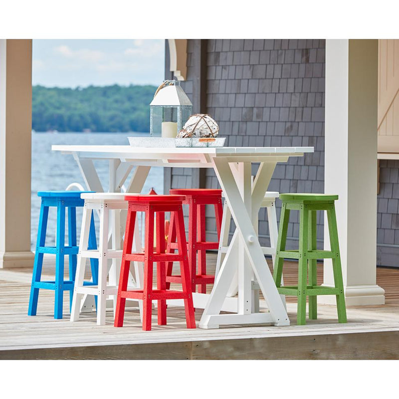 C.R. Plastic Products Outdoor Seating Stools C21-12 IMAGE 8