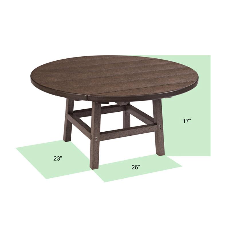 C.R. Plastic Products Outdoor Tables Table Bases TB01-03 IMAGE 3