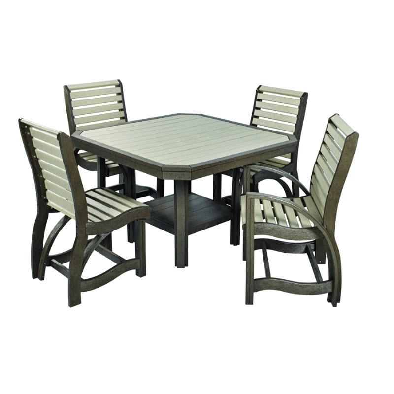 C.R. Plastic Products Outdoor Tables Dining Tables T35-02 IMAGE 2