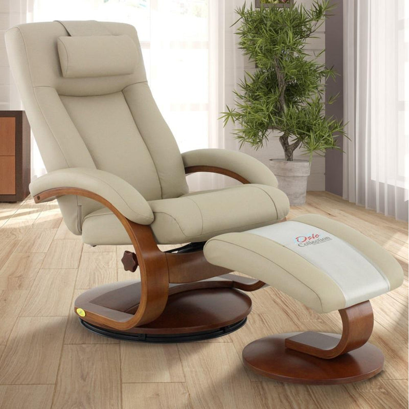 Mac Motion Chairs Hamar Swivel Leather Recliner 54-LO3-32-103-CP IMAGE 7