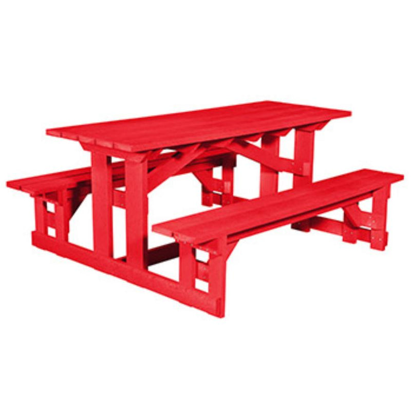 C.R. Plastic Products Outdoor Tables Picnic Tables T52-01 IMAGE 1