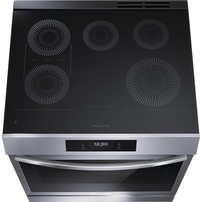 Frigidaire Gallery 30-inch Freestanding Induction Range with Convection Technology GCFI3060BF IMAGE 5