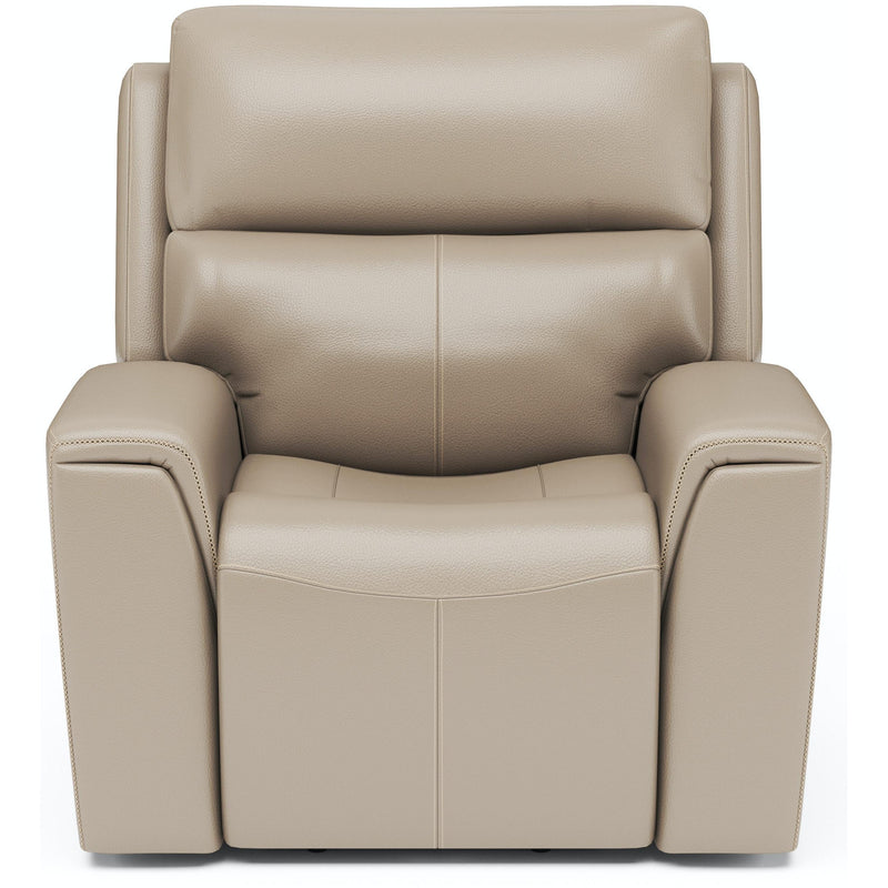 Flexsteel Jarvis Power Leather Match Recliner 1828-50PH 009-12 IMAGE 2