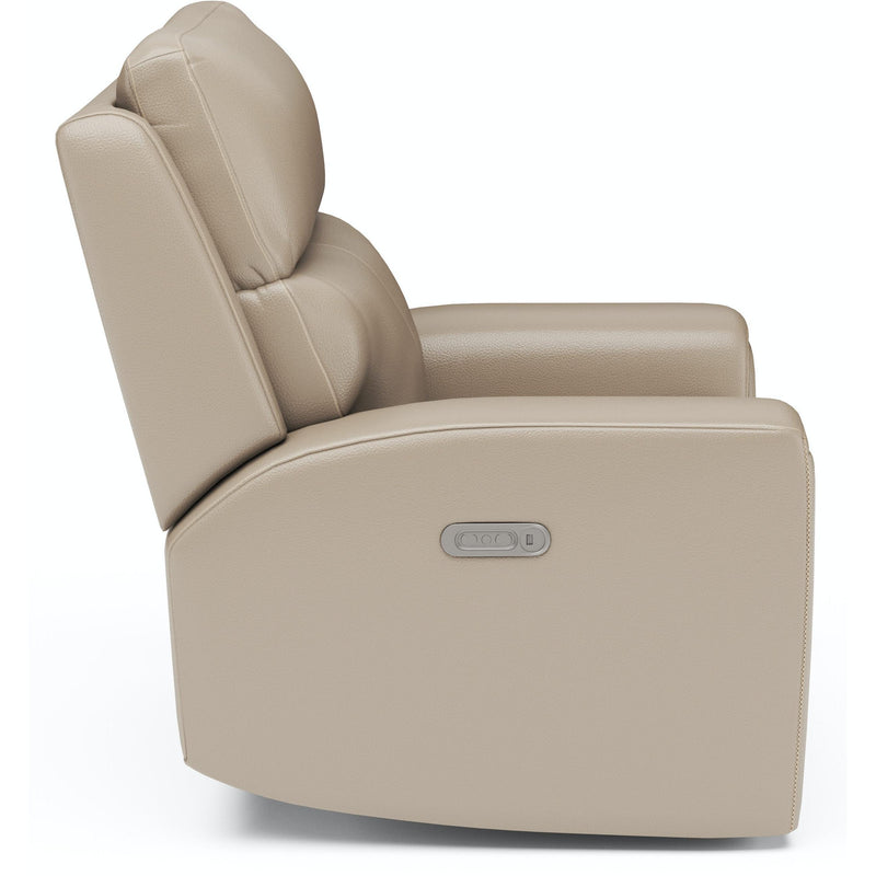 Flexsteel Jarvis Power Leather Match Recliner 1828-50PH 009-12 IMAGE 3