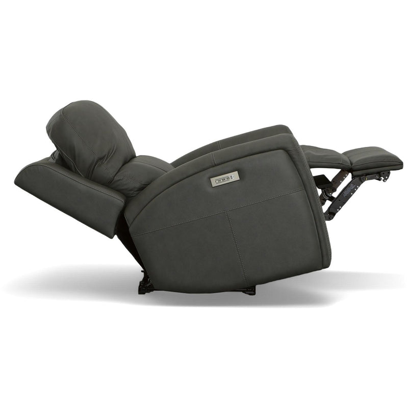 Flexsteel Recliners Power Linden 1043-53P5-94602 Power Recliner - Charcoal IMAGE 3