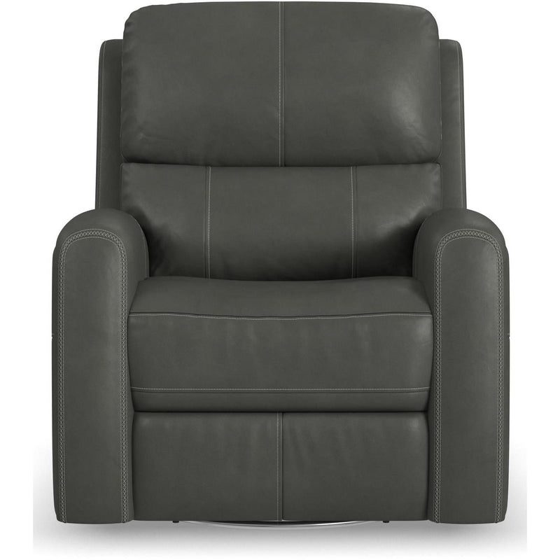 Flexsteel Recliners Power Linden 1043-53P5-94602 Power Recliner - Charcoal IMAGE 4