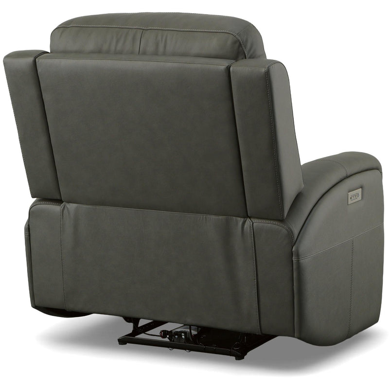 Flexsteel Recliners Power Linden 1043-53P5-94602 Power Recliner - Charcoal IMAGE 6